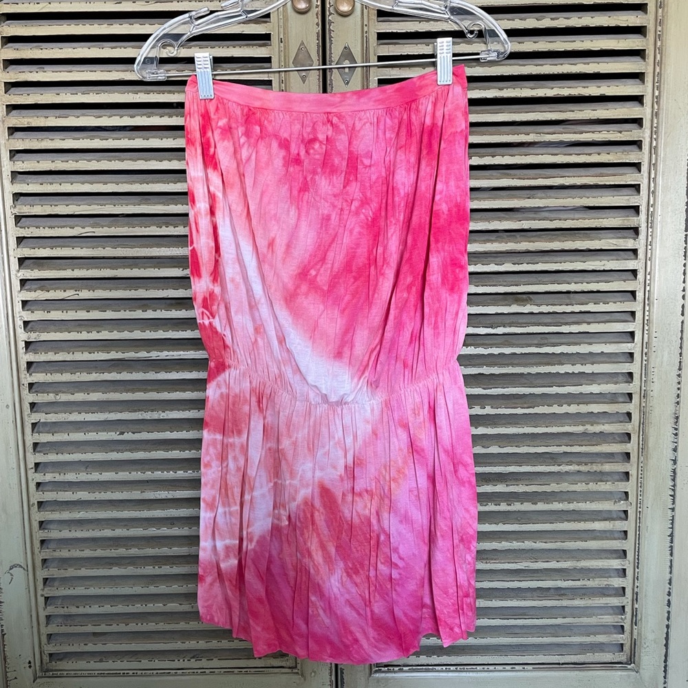 LOVE TANJANE strapless short dress